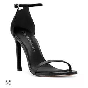 Stuart Weitzman Black Nudistsong Heels